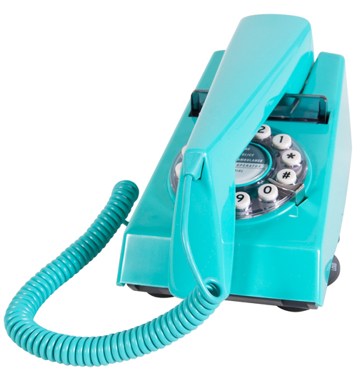 Unbranded Turquoise Trim Phone
