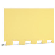 Unbranded Turret Roller Blind, Buttercup Yellow 120cm