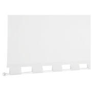 Unbranded Turret Roller Blind, White 120cm