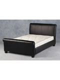 This gorgeous faux leather sleighbed combines the best inmodern designandcomfort. The Tuscany