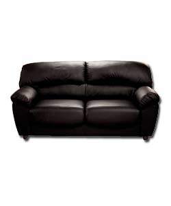 Tuscany Large Black Sofa