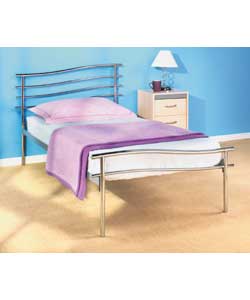 Tuscon Single Bedstead with Firm Mattress