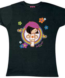 Unbranded Tutti Cuti Carnaby Black T-Shirt - Small/Medium