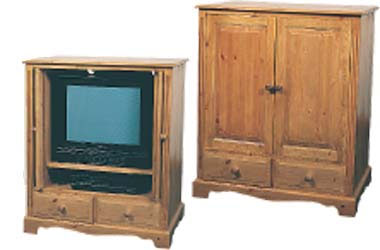 TV & VIDEO CABINET 2DWR 2DR