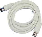 Unbranded TV Aerial Flyleads ( Flylead 5m )