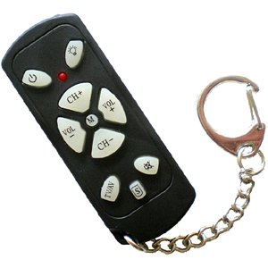 Unbranded TV Remote Keychain - TV Off Plus