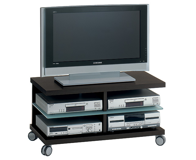 Unbranded TV Swivel Cabinet - Small - Dark Oak