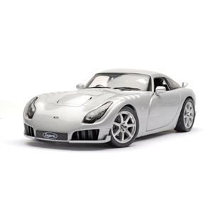Unbranded TVR Sagaris 2004 - Titanium grey 1:18