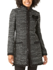 Unbranded Tweed coat with brooch