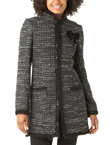 Unbranded Tweed coat with brooch