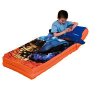This Doctor Who junior ready bed is an all in one sleeping bag and air bed, which provides a comfort