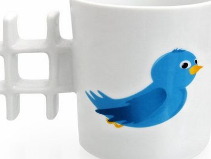 Tweet Mug Tweet Mug makes a great gift for those who are addicted to Twitter! When you need a break from communicating in 140 characters or less, you can make a brew in this cool mug and have a good old fashioned gossip instead. This social network-i