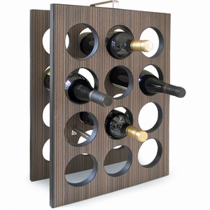 As the name suggests, the Twelve Bottle Wine Rack neatly holds 12 of your favourite bottles of red o