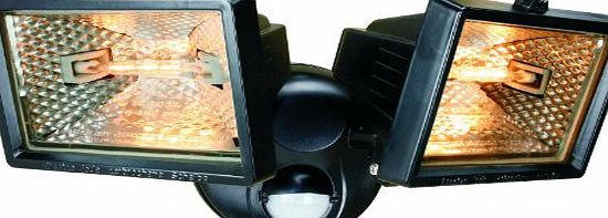 Unbranded Twin Halogen 120W PIR Spotlight