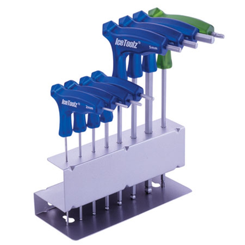 2 x 2.5 x 3 x 4 x 5 x 6 x 8mm hex key wrench, T-25 star wrench, nickel Cr-Mo steel