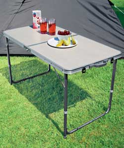 Unbranded Twin Height Aluminium Table