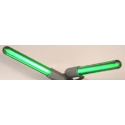 Twin Sticks Green Neon