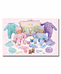 Twins with Multi-Purpose Bag/Wardrobe