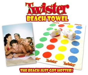 Unbranded Twister Beach Towel Game