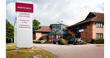 Visit the Mercure Hatfield Oak Hotel with a relaxing two night break, offering comfortable accommodation, great facilities and warm hospitality in a modern environment. Set in Hertfordshire the hotel has easy access to numerous local attractions whic