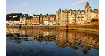 Originally built around 1882 The Caledonian Hotel is situated in the centre of Oban, located on the waterside next to the harbour, amid spectacular Scottish surroundings. Each of the rooms at this comfortable hotel features a nautical theme in keepin