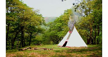 Unbranded Two Night Tipi Eco Retreat for Two