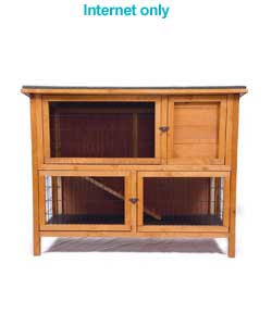 Unbranded Two Storey Rabbit Hutch
