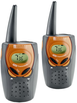 These new two way radios from Oregon scientific ar