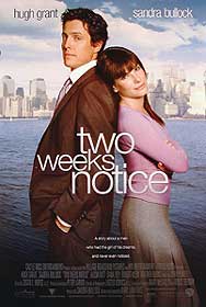 Two Weeks Notice movie poster