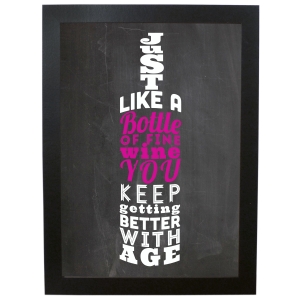 Unbranded Typographic Bottle Print