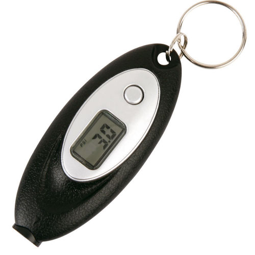 Unbranded Tyre Pressure Gauge Key Ring