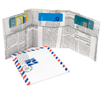 Unbranded Tyvek Wallets (Dot Matrix)