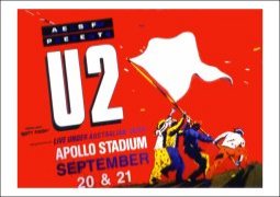 Unbranded U2 - Limited Edition Concert Poster - by Chris Grosz