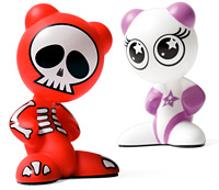 Collectable art toys have collided with a secret online universe in the shape of UBFunkeys - cute li