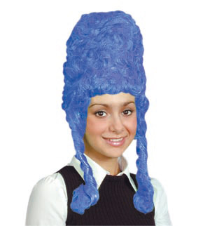 Unbranded Ugly Sister wig, blue