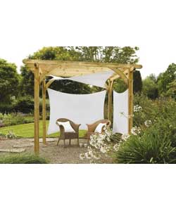 Unbranded Ultima Pergola with Shades