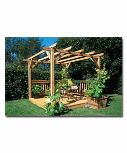 Ultimate Pergola Deck Kit
