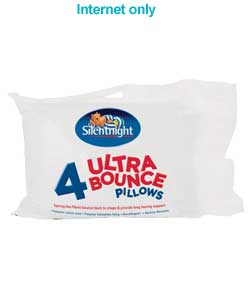 Unbranded Ultrabounce Pillows 4 Pack