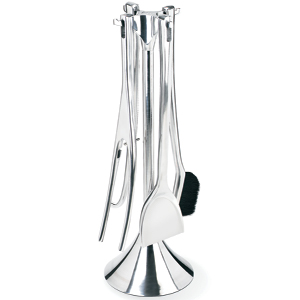 Umbra Fuego Metal Fireplace Tool Set to Match