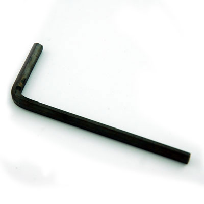 A 3mm Allen key for use with Uniloc System tripods.
