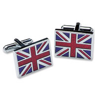 union flag cufflinks
