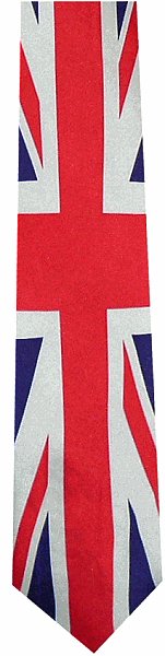 A great Union Jack flag which covers the whole tie!