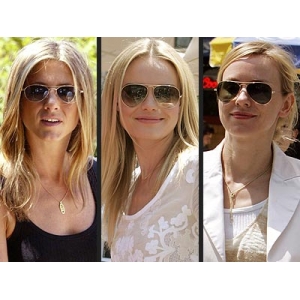 Unbranded Unisex Aviator style sunglasses with case