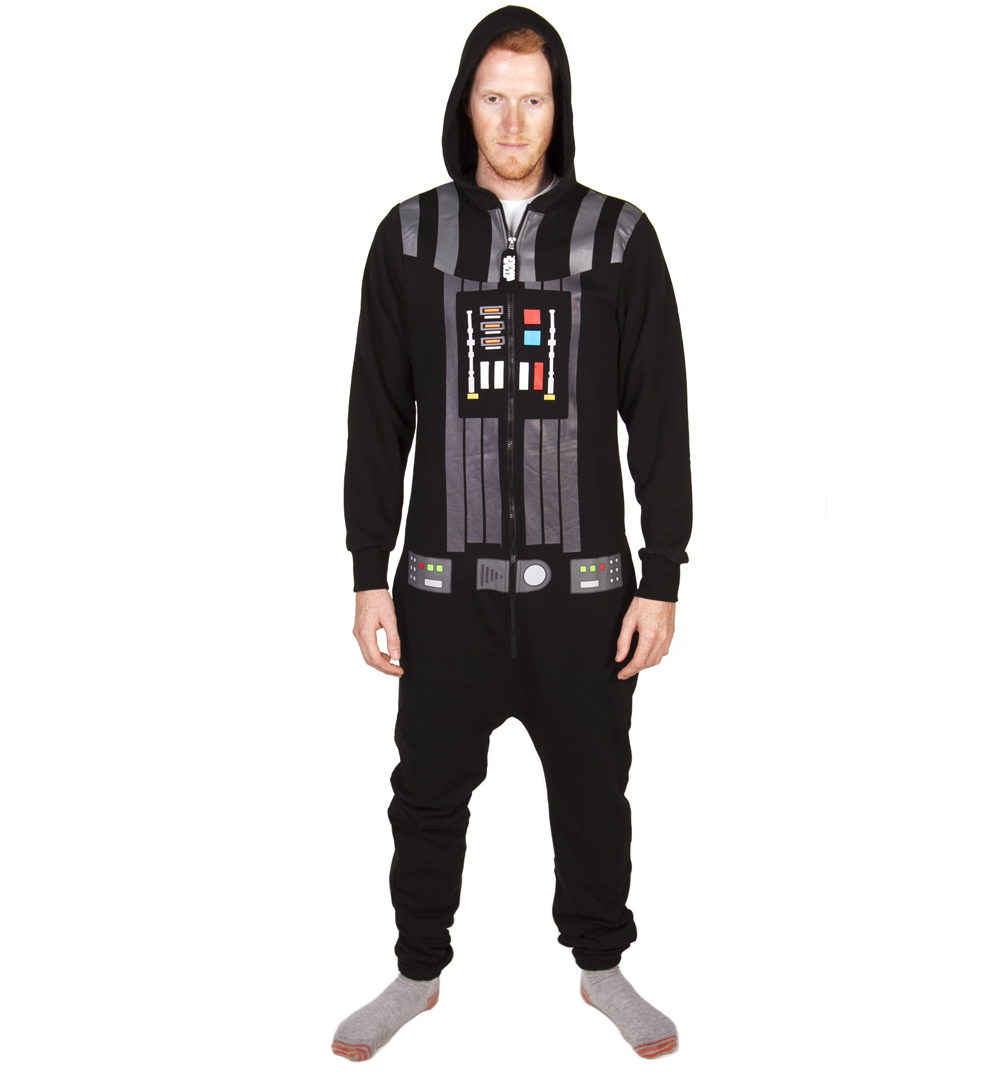 Unbranded Unisex Black Darth Vader Star Wars Onesie