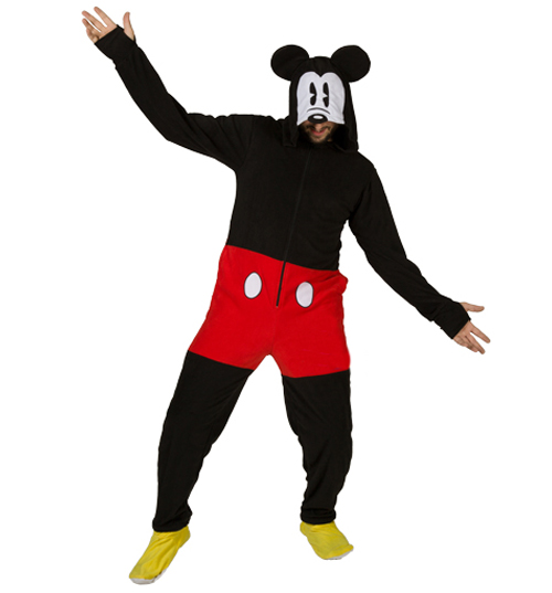 Unbranded Unisex Mickey Mouse Disney Hooded Onesie
