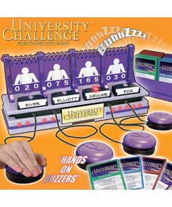 Compete in your very own version of one of the TV quiz show University Challenge.With built in
