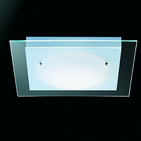 Unbranded UP3431 31UP - Large Double Glass Ceiling Flush Light