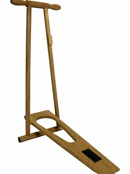 Unbranded Upright Folding Oak Boot Jack 1441CX