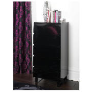Unbranded Urban 5 Drawer Chest, Black