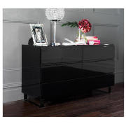 Unbranded Urban 6 Drawer Chest, Black